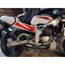 Echappement Jollymoto 709 silencieux carbone Yamaha 125 TZR 4FL