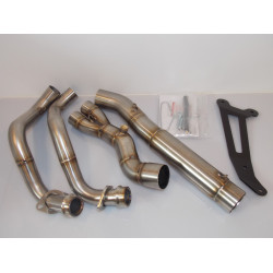 Ligne complète Arrow X-Kone embout carbone, Yamaha 700 MT-07 2014-20 & 700 Tracer 7 GT 2020-