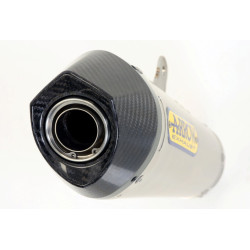 Ligne complète Arrow X-Kone embout carbone, Yamaha 700 MT-07 2014-20 & 700 Tracer 7 GT 2020-