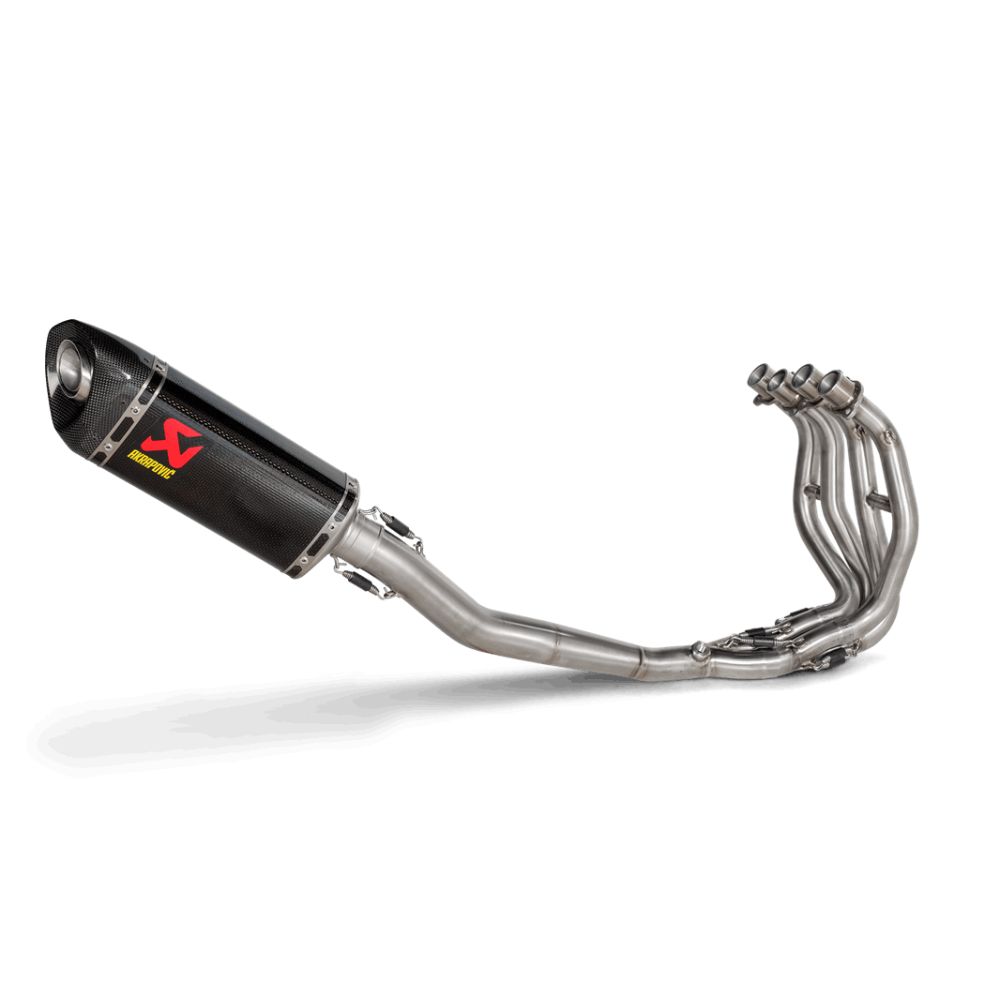 Ligne complète Akrapovic Racing silencieux Carbone, Kawasaki Ninja ZX-25R 2020-22