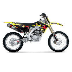 Déstockage Kit graphique Akrapovic, Suzuki RM-Z 450 2008-2012
