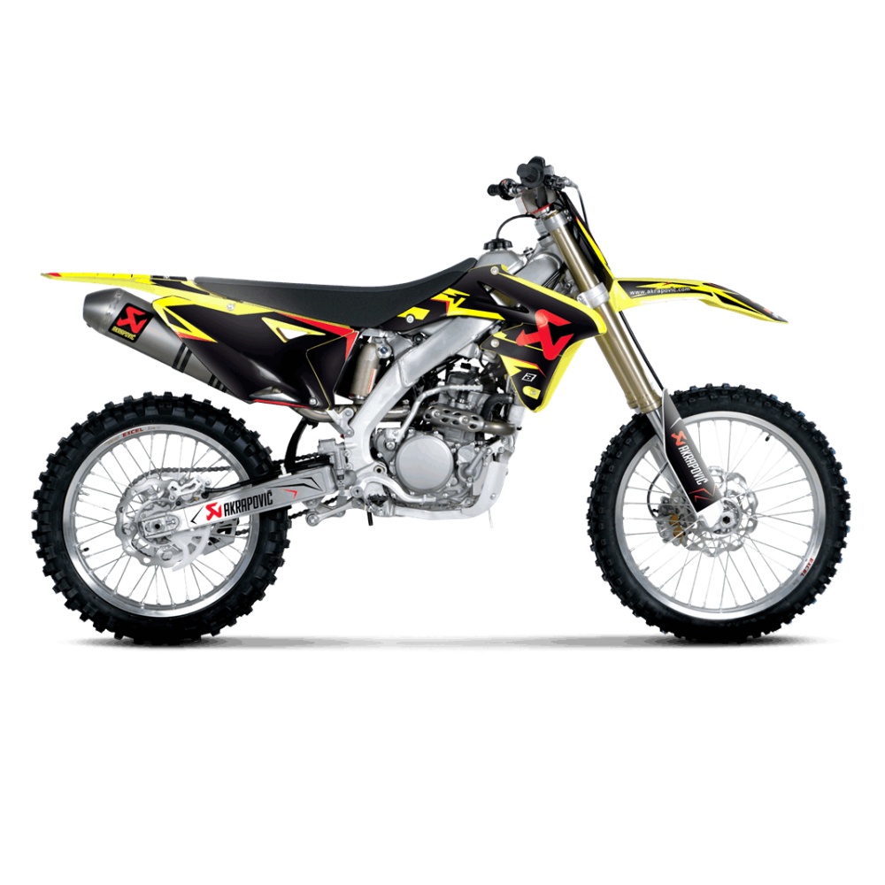 Déstockage Kit graphique Akrapovic, Suzuki RM-Z 450 2008-2012