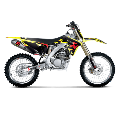Déstockage Kit graphique Akrapovic, Suzuki RM-Z 450 2008-2012