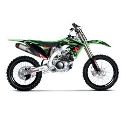 Déstockage Kit graphique Akrapovic, Kawasaki KX 450 F 2009-2011