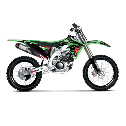 Déstockage Kit graphique Akrapovic, Kawasaki KX 450 F 2009-2011