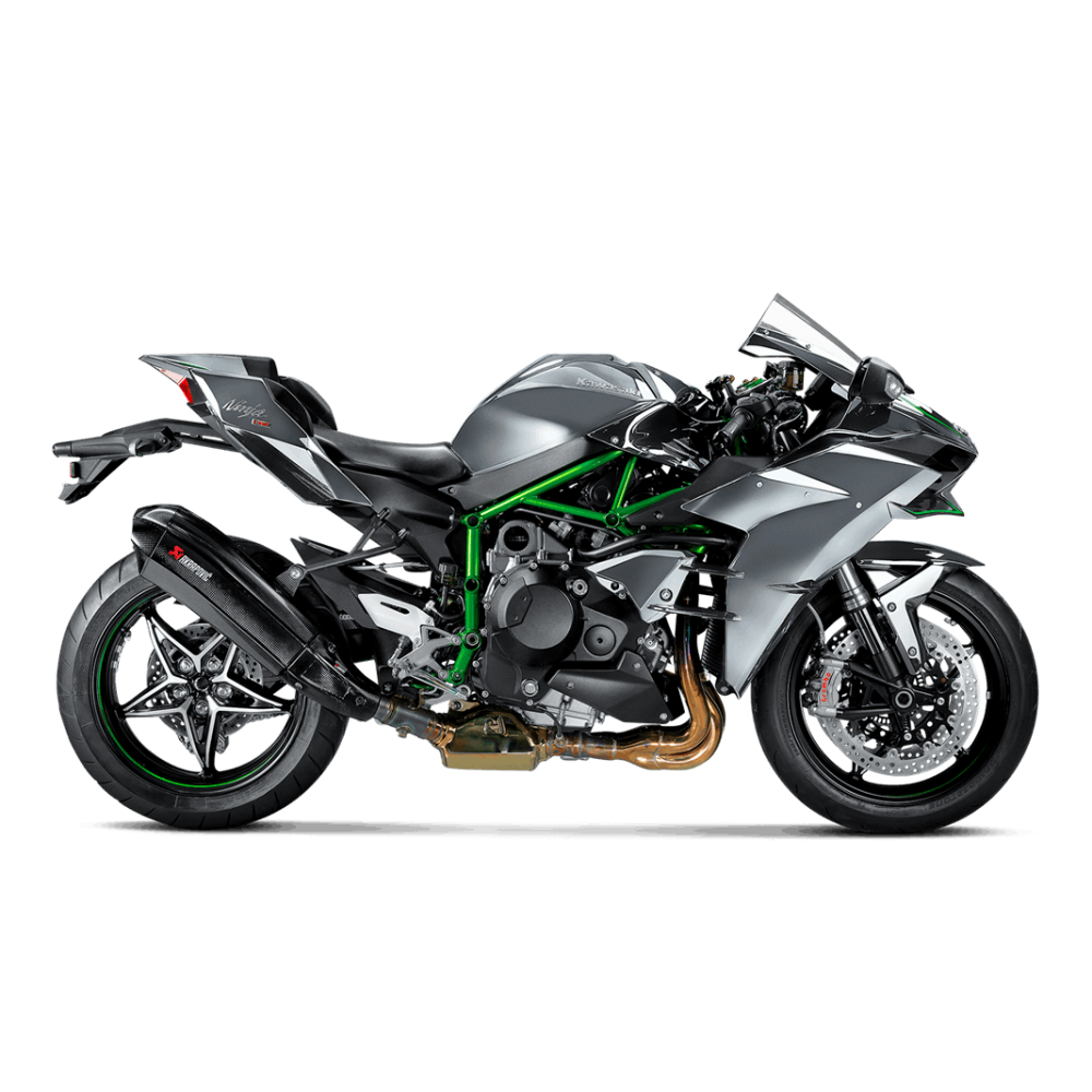 Echappement Akrapovic Carbone, Kawasaki NINJA H2 2015-2020