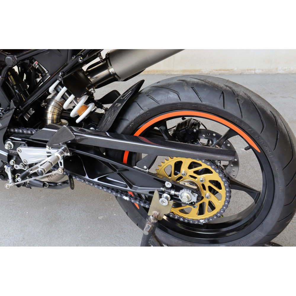 Garde-boue Arrière En Carbone Pour KTM 1290 Super Duke R (2014-2016) - Marque Maxicarbon