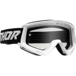 Masque Thor combat racer Junior blanc/noir
