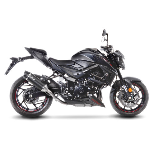 Silencieux Leovince SBK LV ONE carbone - Suzuki 750 GSX-S