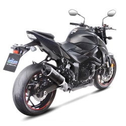 Silencieux Leovince SBK LV ONE carbone - Suzuki 750 GSX-S