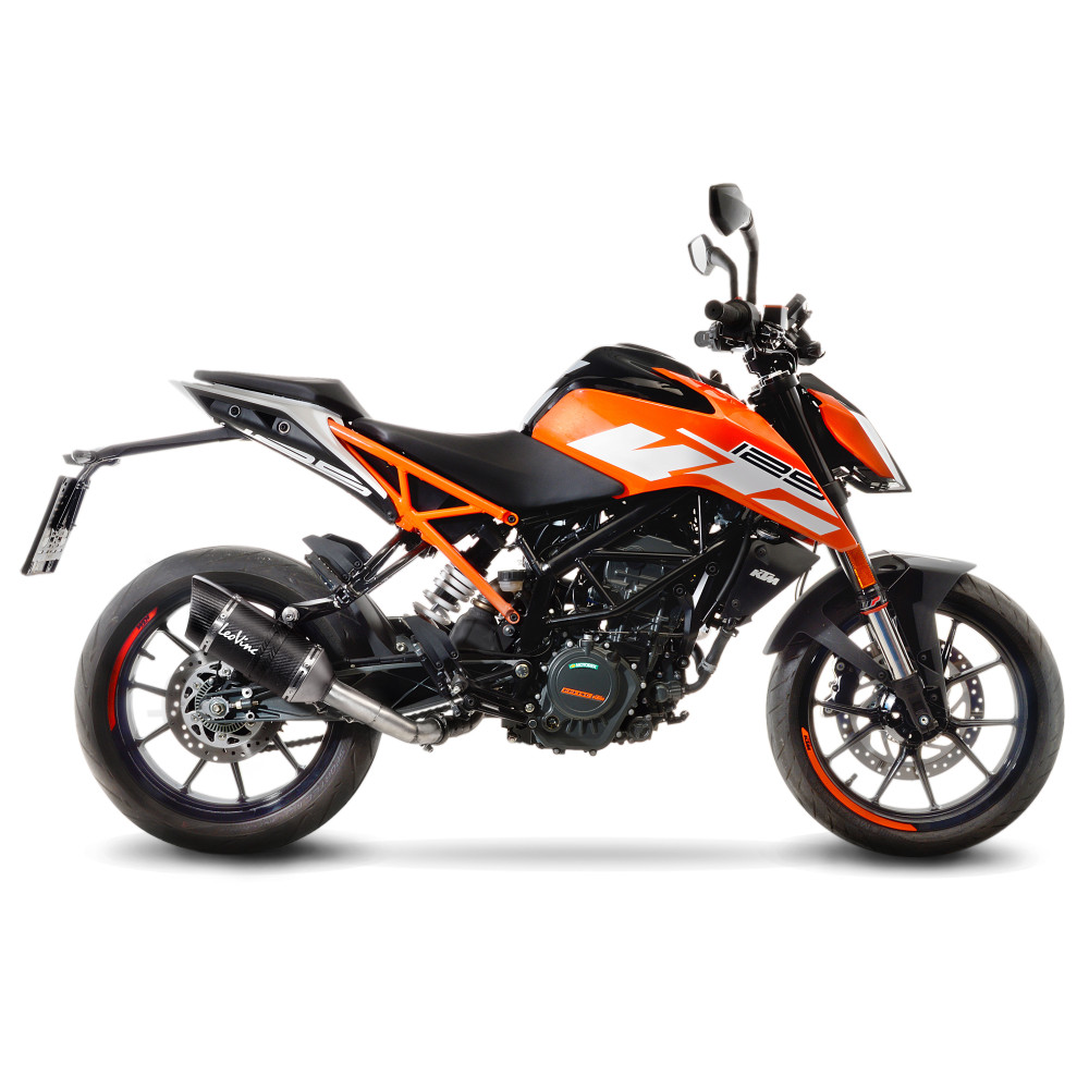 Silencieux Leovince SBK LV PRO carbone - KTM 125/390 Duke/RC