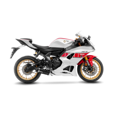 Ligne Léovince LV One Evo Black CAT - Yamaha MT-07 / Tracer 7 / XSR 700 / YZF-R7