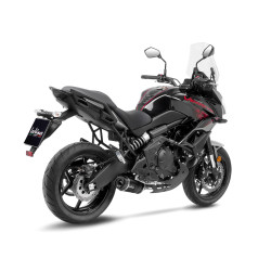 Ligne complète Leovince LV One noir catalysé - Kawasaki 650