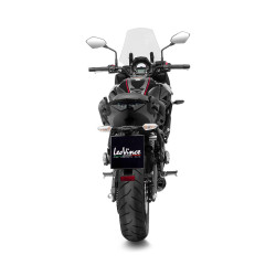 Ligne complète Leovince LV One noir catalysé - Kawasaki 650