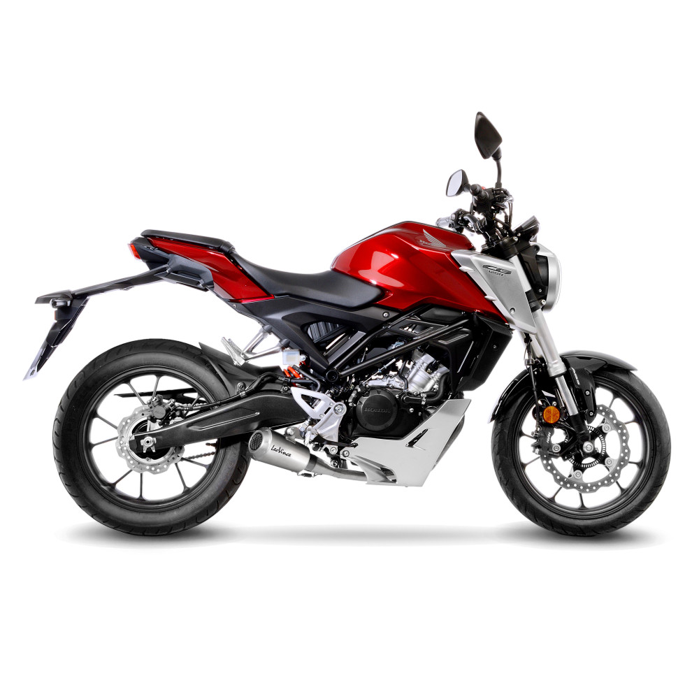 SBK ligne LV-10 HONDA CB 125 R 2018 Inox