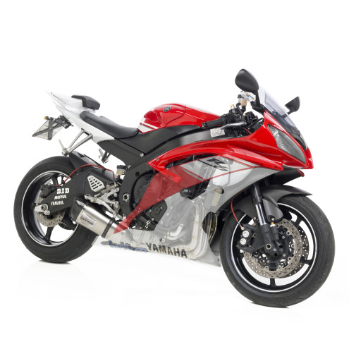SBK FACT S YAMAHA YZF 600 R6 ie 4x2x1 INOX (av lambda)