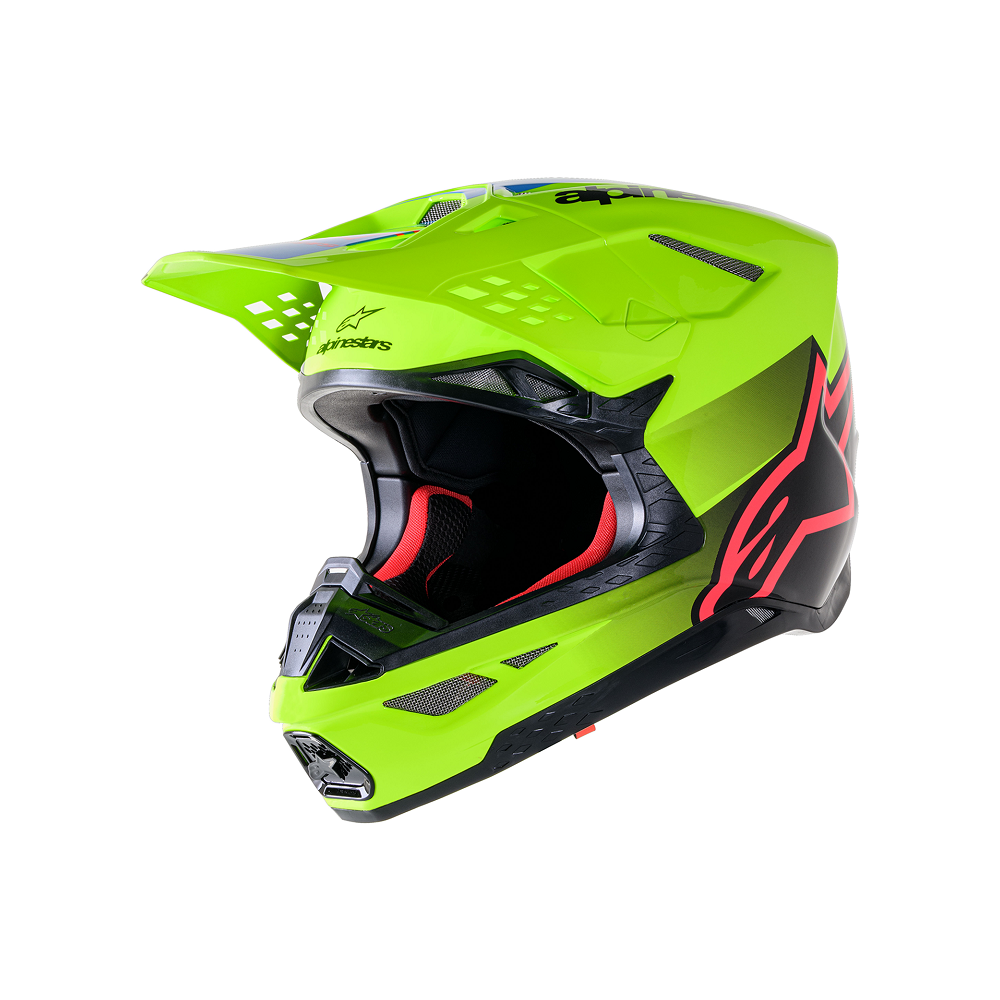 Casque Alpinestars SM10 UNIT YL/BK taille XL / 61-62cm