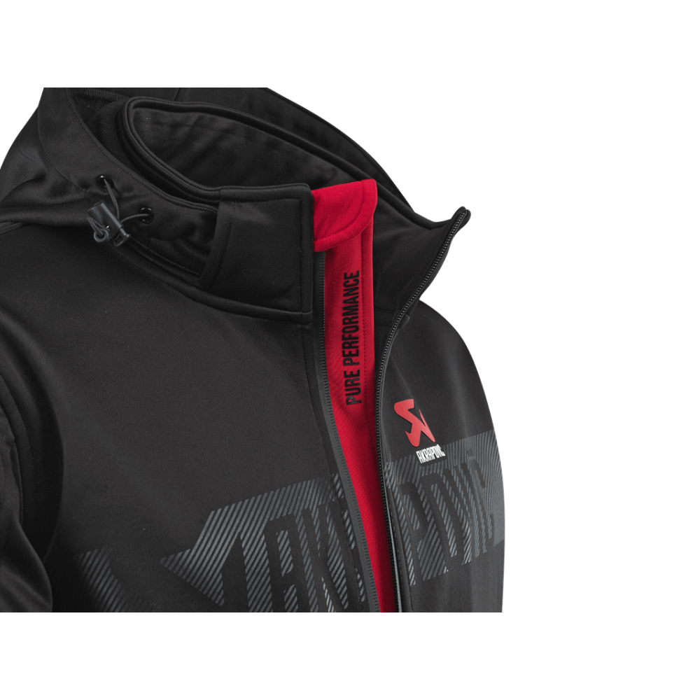 Veste Akrapovic Corpo Softshell Jacket Black Men's XXL