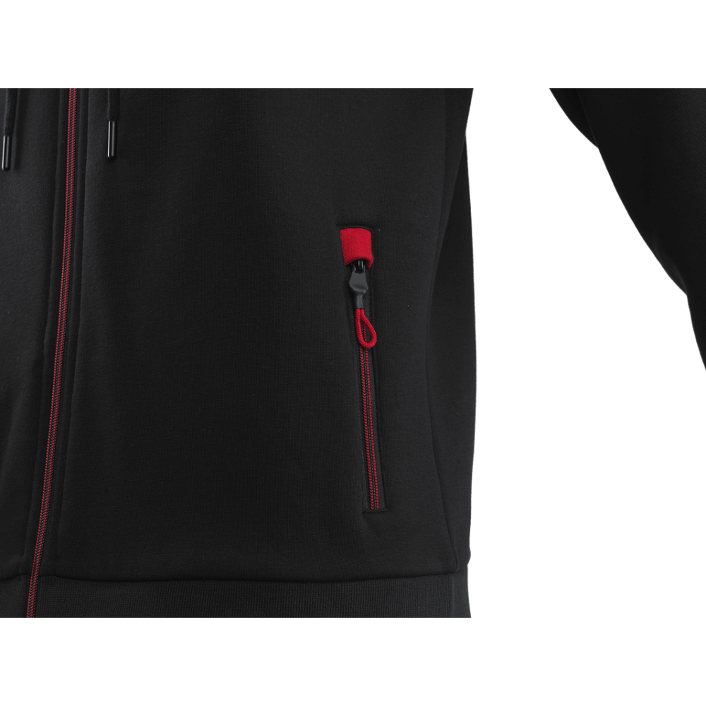 Veste Sweat coton Akrapovic Corpo Zip Hoodie Black Women's M