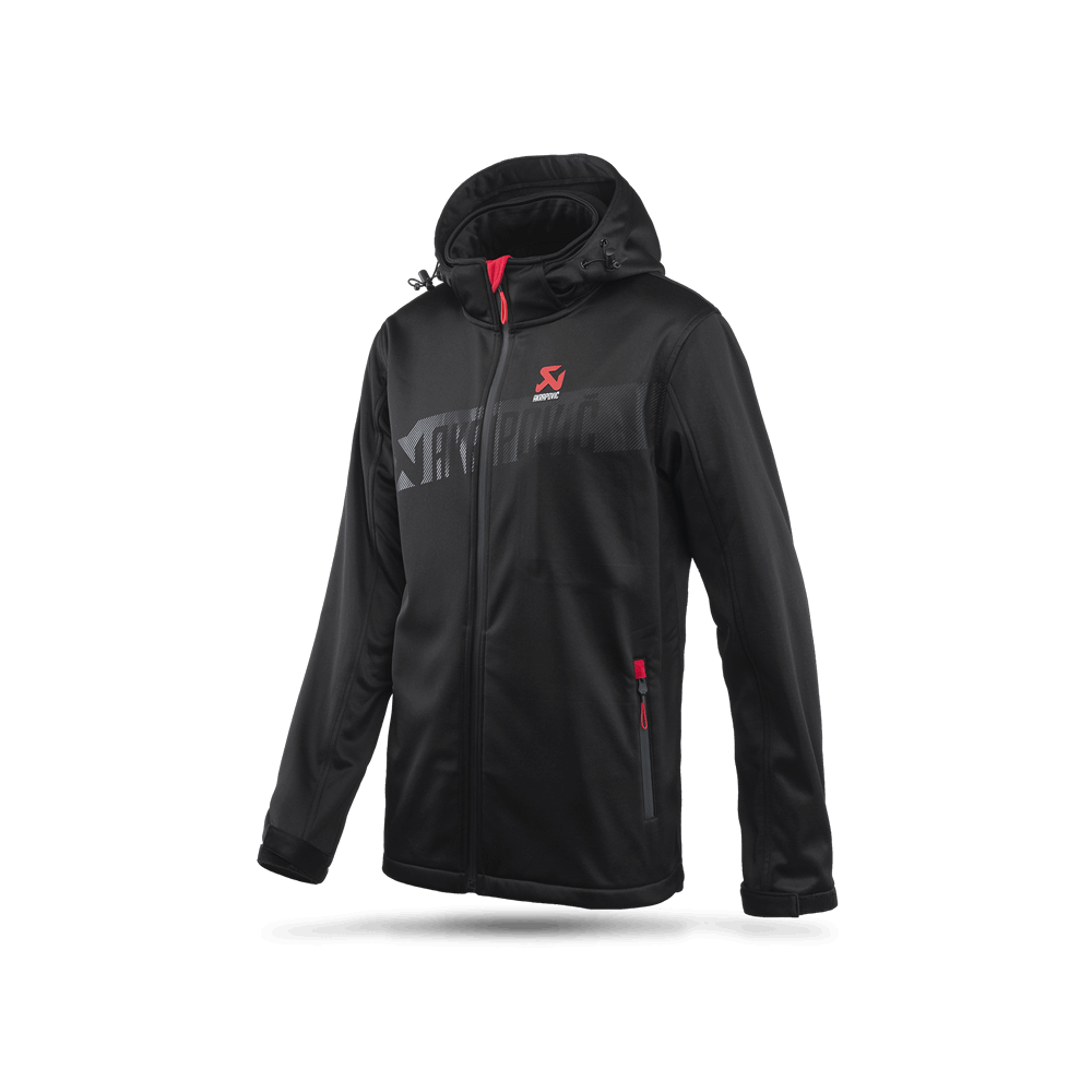 Veste Akrapovic Corpo Softshell Jacket Black Men's XL