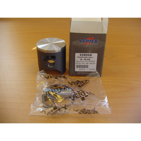 Piston VERTEX coulé mono segment - Aprilia 250 RS / Suzuki 250 RGV VJ21/22 Ø55.95mm