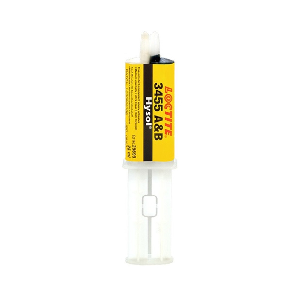 Résine époxy bi-composant aluminium A&B LOCTITE 3455 - seringue 24ml