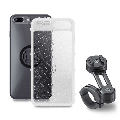 Pack complet SP-CONNECT Moto Bundle fixé sur guidon iPhone 8+/7+/6S+/6+ SP CONNECT 1 - AVSmoto Racing Parts 