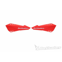 Kit de protège-mains pour vélo BARKBUSTERS - rouge BARKBUSTERS 1 - AVSmoto Racing Parts 