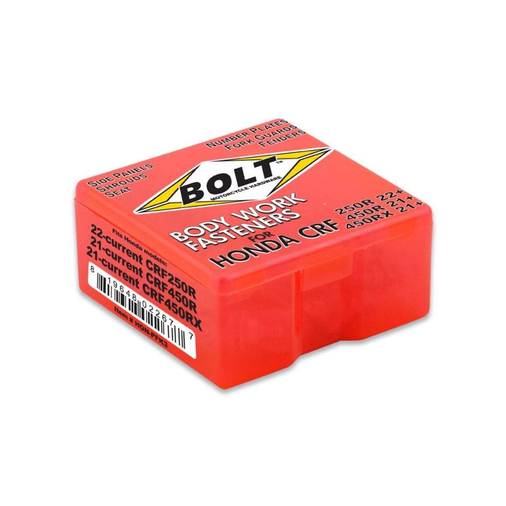 Kit visserie plastiques BOLT - Honda CRF250/450R
