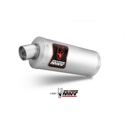 Silencieux MIVV Dakar Slip-On acier inoxydable - Yamaha Ténéré 700