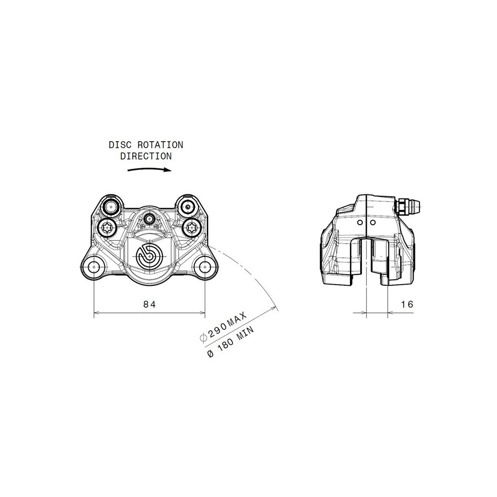 Étrier De Frein Arrière Campagnolo Nuovo Record Avec Boulon De Chute - Vintage, Pour Vélo Rétro