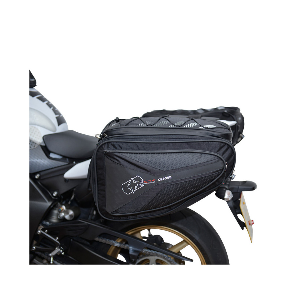 Sacoches cavalières OXFORD P60R noir 60L Oxford 1 - AVSmoto Racing Parts 