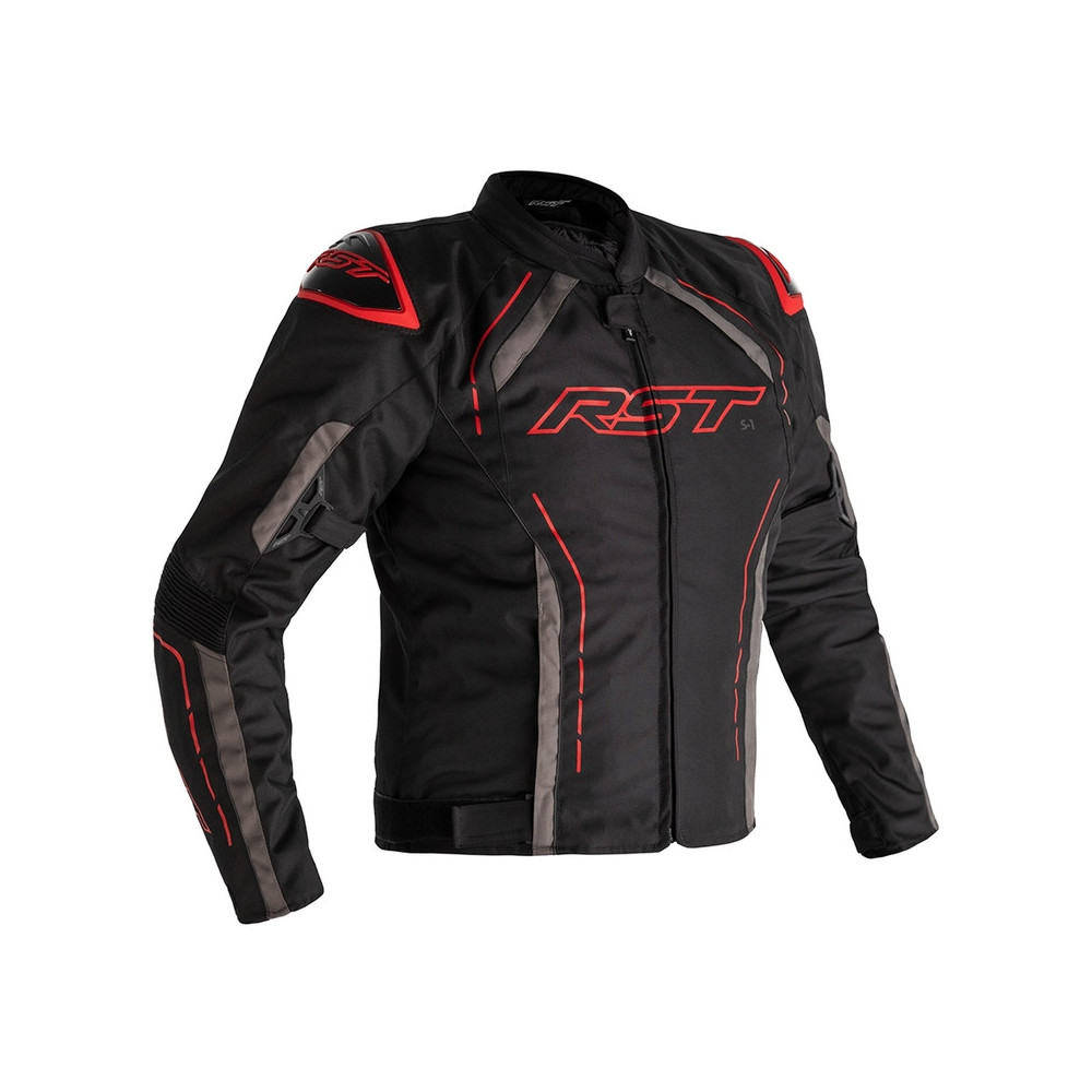 Veste RST S-1 textile noir/gris/rouge taille L