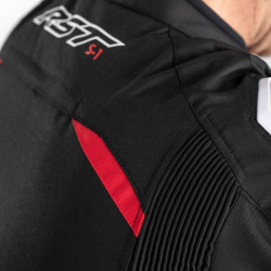 Veste RST S-1 textile noir/rouge/blanc homme taille 3XL