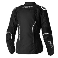 Veste femme RST S1 CE textile - noir/blanc taille M