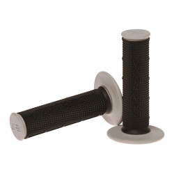 Paire de poignées bi-composant RFX Pro Series partie centrale noire (Noir/Gris)