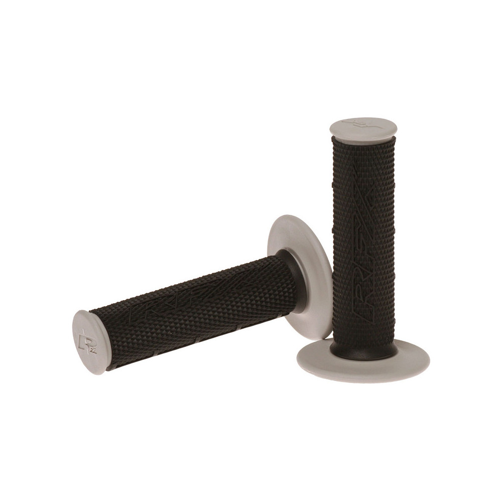 Paire de poignées bi-composant RFX Pro Series partie centrale noire (Noir/Gris) Paire de poignées bi-composant RFX Pro Series partie centrale noire (Noir/Gris)