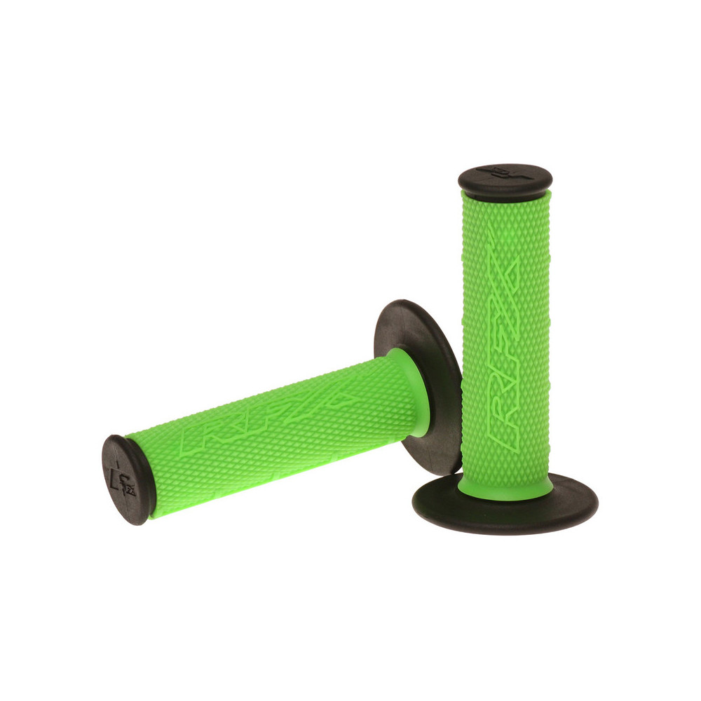 Paire de poignées bi-composant RFX Pro Series extrémités noires (Vert/Noir) Paire Paire de poignées bi-composant RFX Pro Series extrémités noires (Vert/Noir) Paire