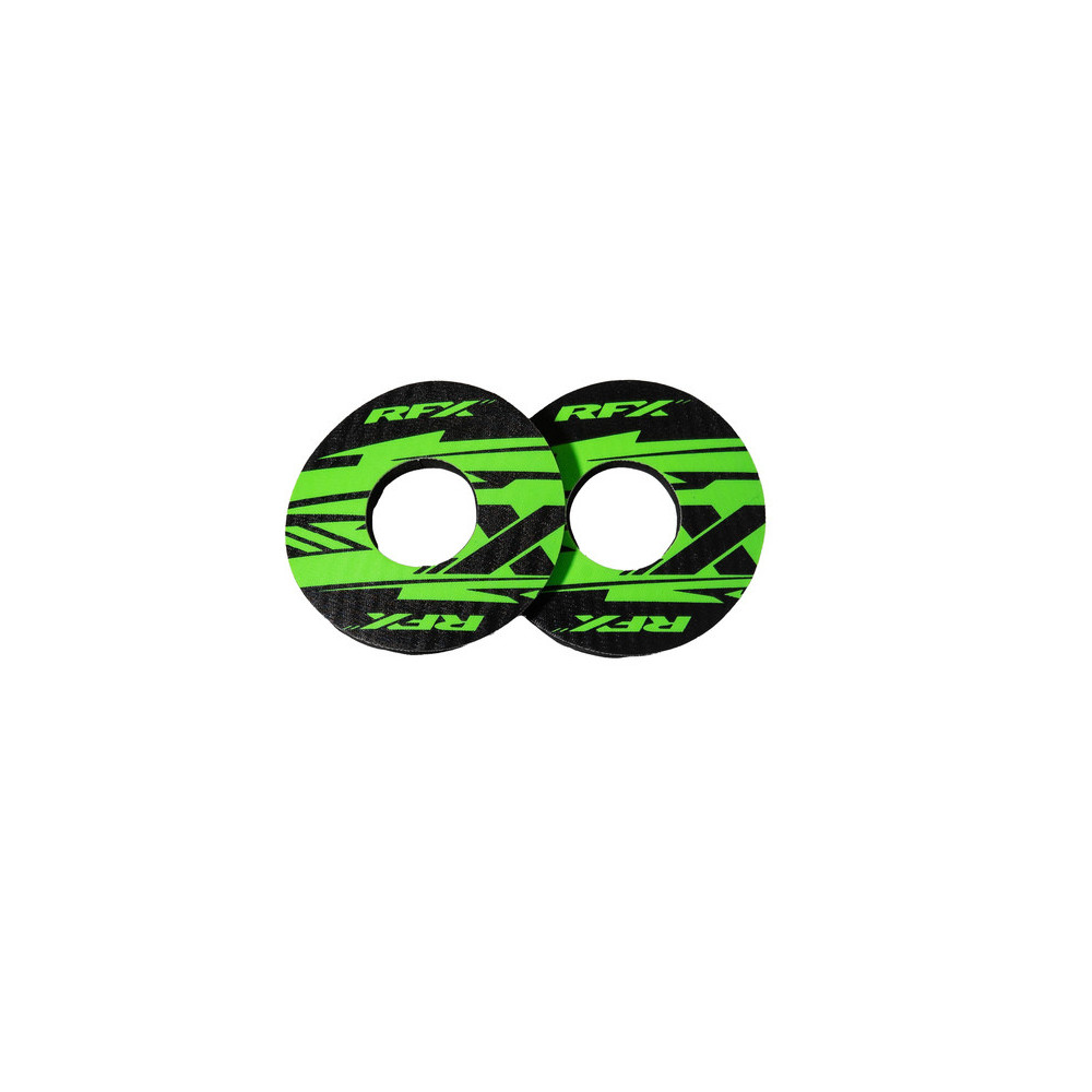 Paire de donuts de poignée RFX sport (X Vert)
