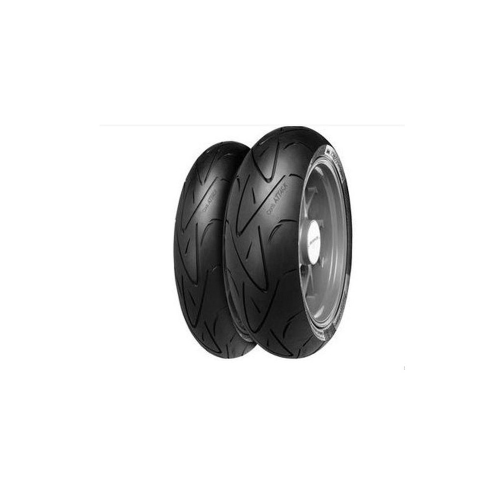 Pneu CONTINENTAL CONTISPORTATTACK 120/70 ZR 17 M/C (58W) TL CONTINENTAL 1 - AVSmoto Racing Parts 