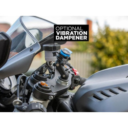 Support smartphone QUAD LOCK Pro pour colonne de direction moto