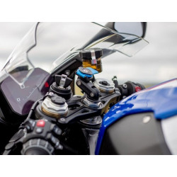 Support smartphone QUAD LOCK Pro pour colonne de direction moto
