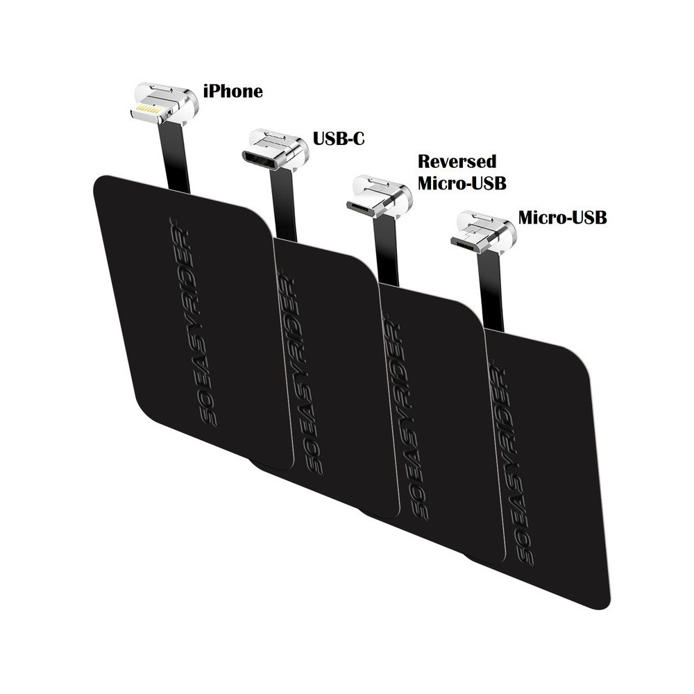 Patch de charge à induction SO EASY RIDER Micro-USB inversé SO EASY RIDER 1 - AVSmoto Racing Parts 