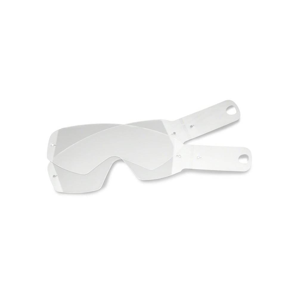 Pack 14 tear-offs laminés OAKLEY O Frame 2.0 transparent OAKLEY 1 - AVSmoto Racing Parts 