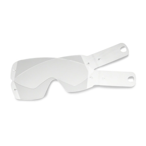 Pack 14 tear-offs laminés OAKLEY O Frame 2.0 transparent OAKLEY 1 - AVSmoto Racing Parts 