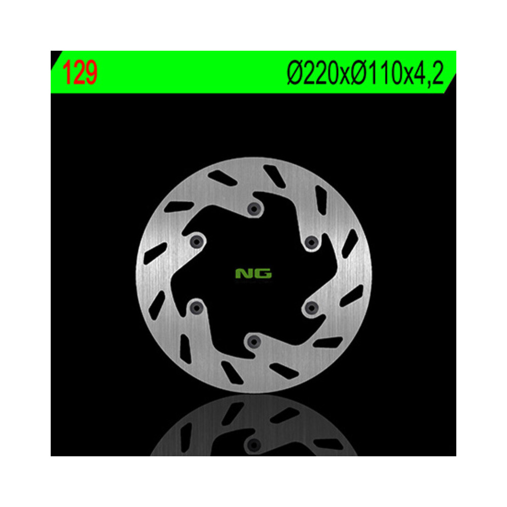 Disque de frein 220mm NG BRAKES fixe - 129