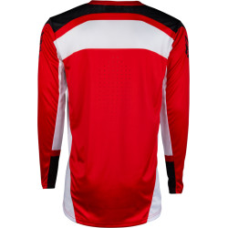 Maillot FLY RACING Lite - rouge/blanc/noir