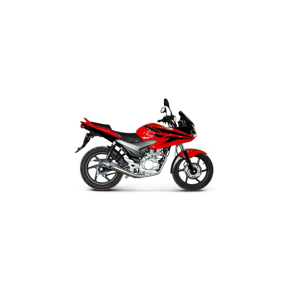 Ligne complète Termignoni Homologué inox silencieux inox conique, Honda CBF 125 09-12