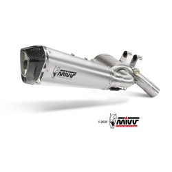 Silencieux MIVV Delta Race inox embout carbone BMW F900R 2020-26