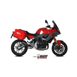 Silencieux MIVV X-M1 - Inox noir embout inox BMW F900XR 2020-